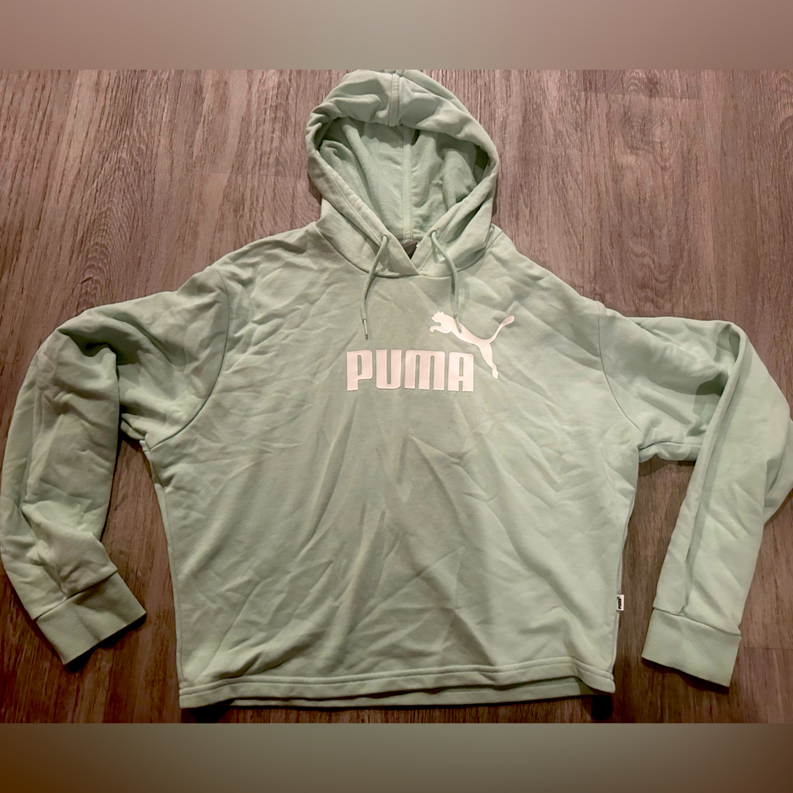 Cropped Puma Pullover
